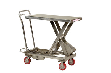 STAINLESS STEEL SCISSOR CART